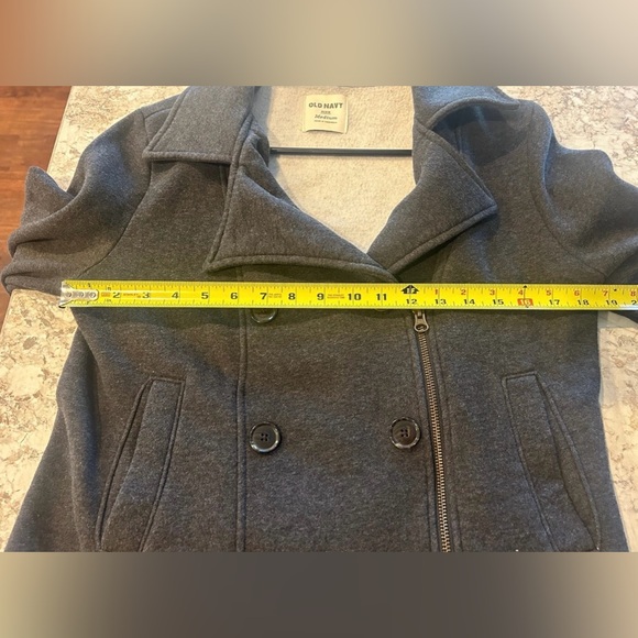 Women Old Navy coat jacket Medium Gray - Picture 7 of 8